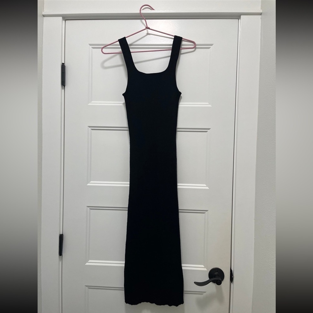 Splendid women’s xs black knit tank dress